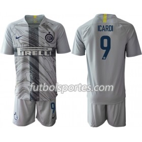 Camisetas Inter Milan ICARDI 9 Niño Tercera Equipacion 2018/2019